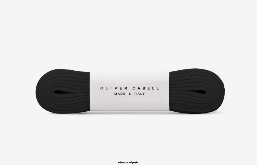 unisexe lacets en coton noir accessoires Oliver Cabell 4JNHLR278