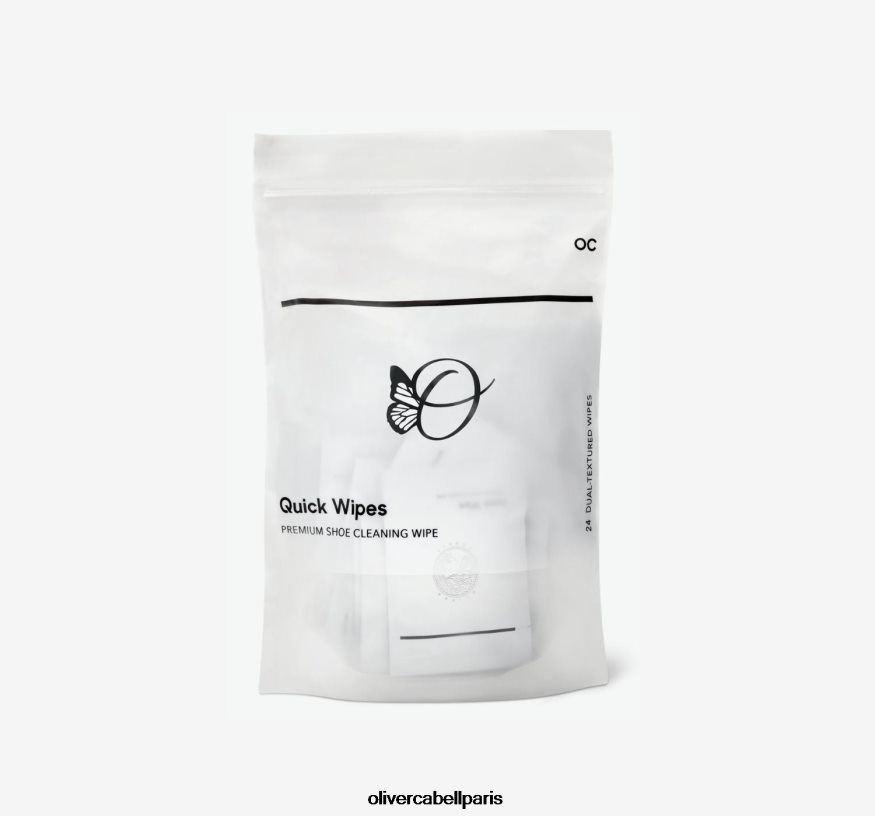 unisexe lingettes rapides (paquet de 24) blanc accessoires Oliver Cabell 4JNHLR269