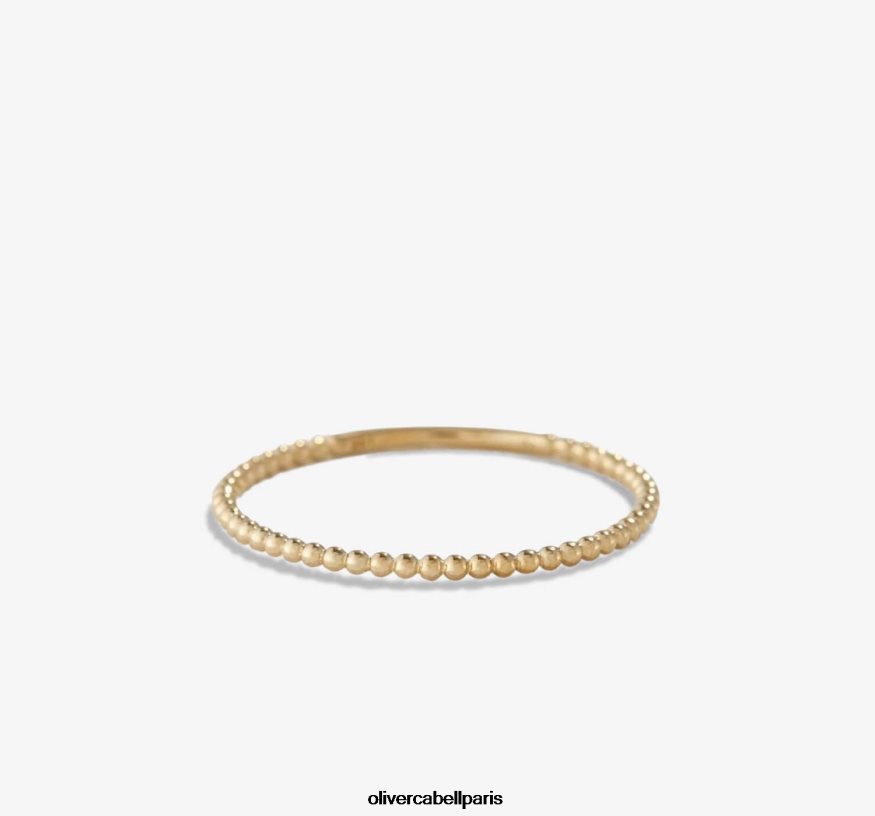 femmes anneau de perle or accessoires Oliver Cabell 4JNHLR436