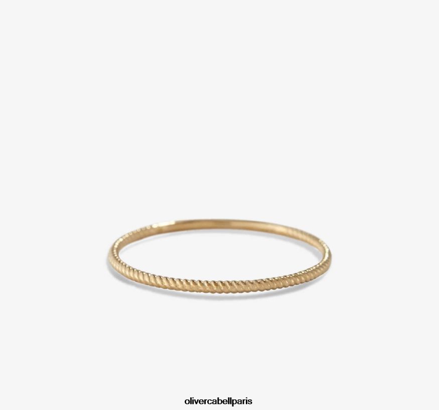 femmes anneau de torsion or accessoires Oliver Cabell 4JNHLR435