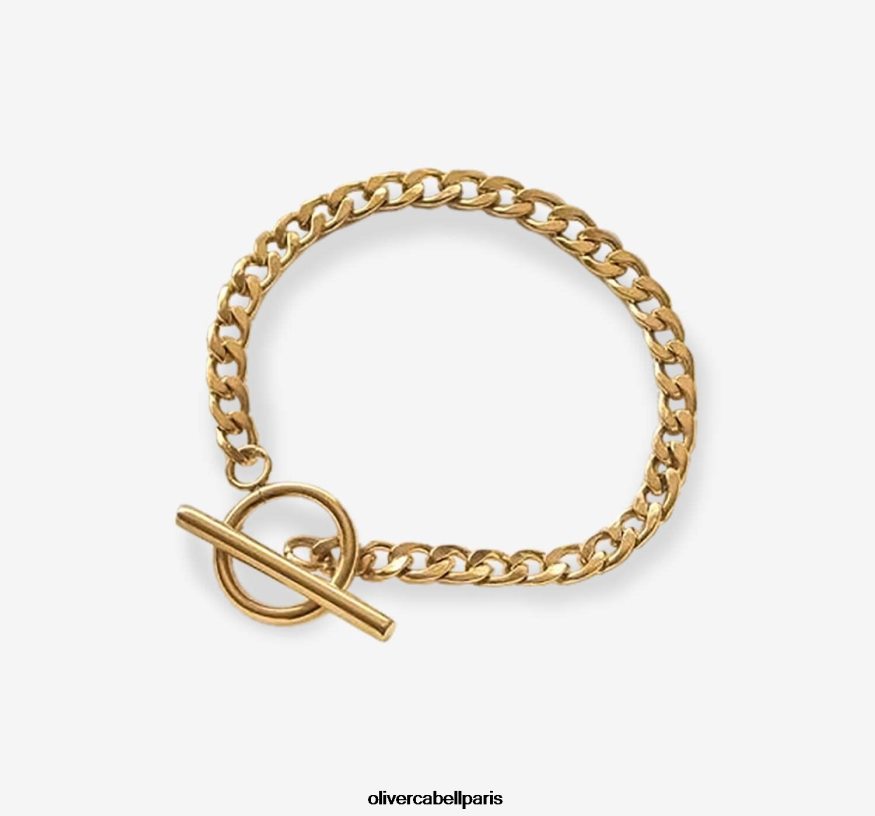 femmes bracelet chaîne à bascule or accessoires Oliver Cabell 4JNHLR448