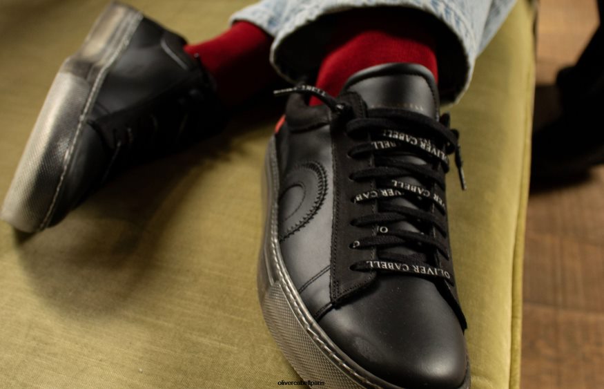 femmes faible 1 9 fantôme noir chaussure Oliver Cabell 4JNHLR308