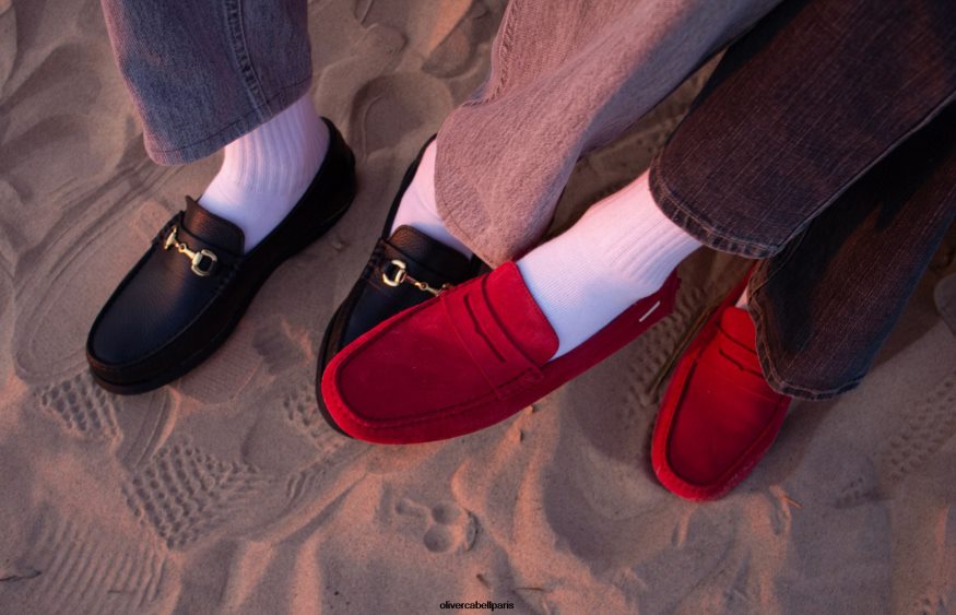 femmes chauffeur 12 rouge chaussure Oliver Cabell 4JNHLR380