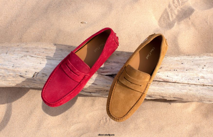 femmes chauffeur 12 rouge chaussure Oliver Cabell 4JNHLR380