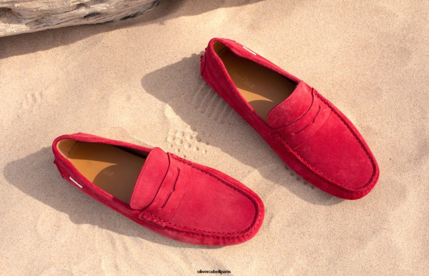 femmes chauffeur 12 rouge chaussure Oliver Cabell 4JNHLR380