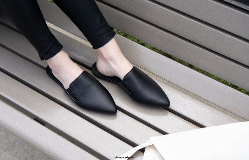 femmes mule de rêve noir chaussure Oliver Cabell 4JNHLR410