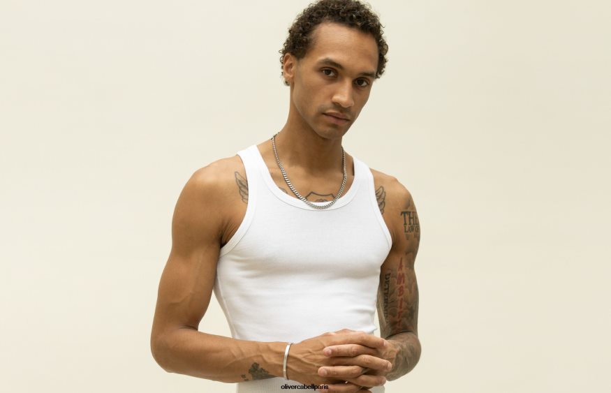 Hommes alan manchette argent accessoires Oliver Cabell 4JNHLR217