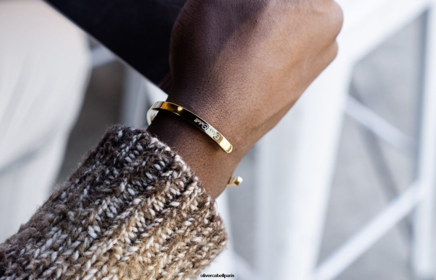 Hommes alan manchette or accessoires Oliver Cabell 4JNHLR216