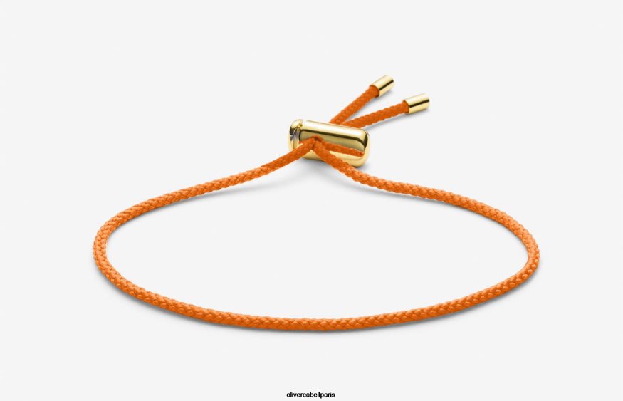 Hommes bracelet cordon cameron orange accessoires Oliver Cabell 4JNHLR219