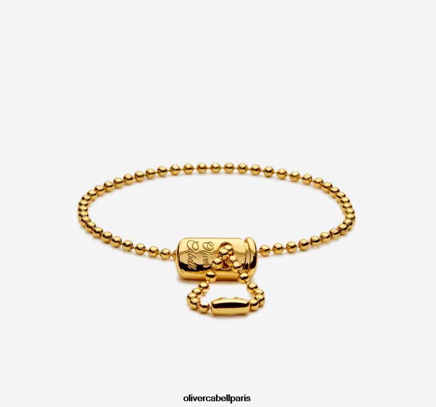 Hommes bracelet de perles de cameron or accessoires Oliver Cabell 4JNHLR225