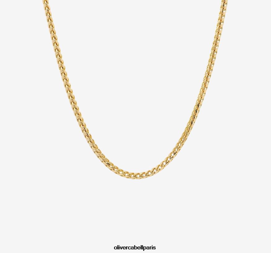 Hommes chaîne franco 3mm or accessoires Oliver Cabell 4JNHLR231