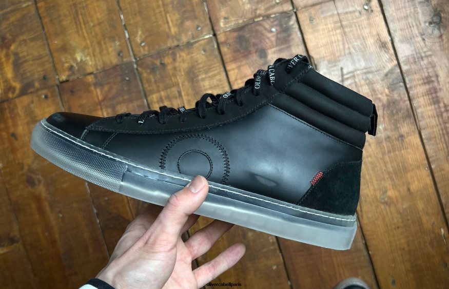 Hommes jabbar haut fantôme noir chaussure Oliver Cabell 4JNHLR30