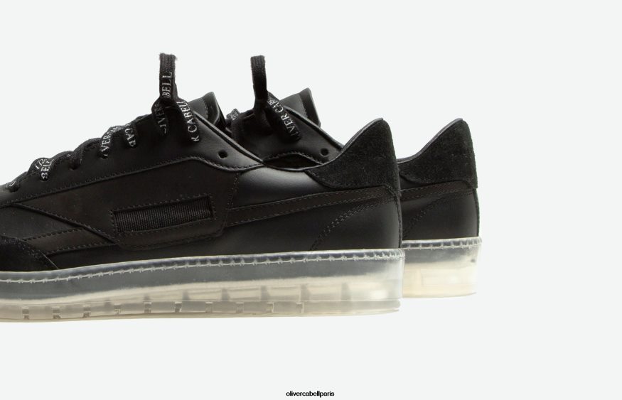 Hommes chaussures plates 481 fantôme noir chaussure Oliver Cabell 4JNHLR74