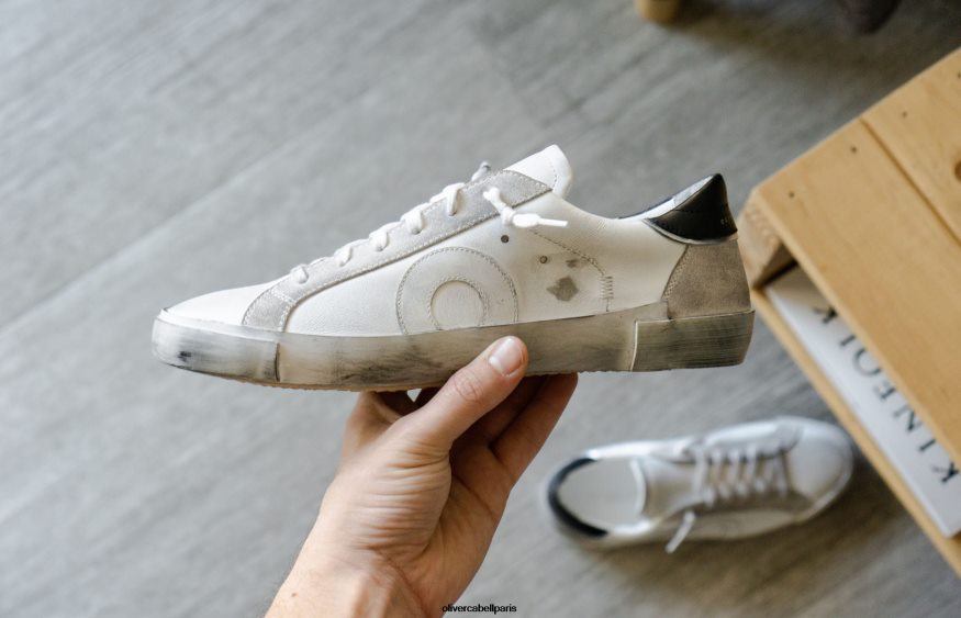 Hommes demi blanc chaussure Oliver Cabell 4JNHLR86