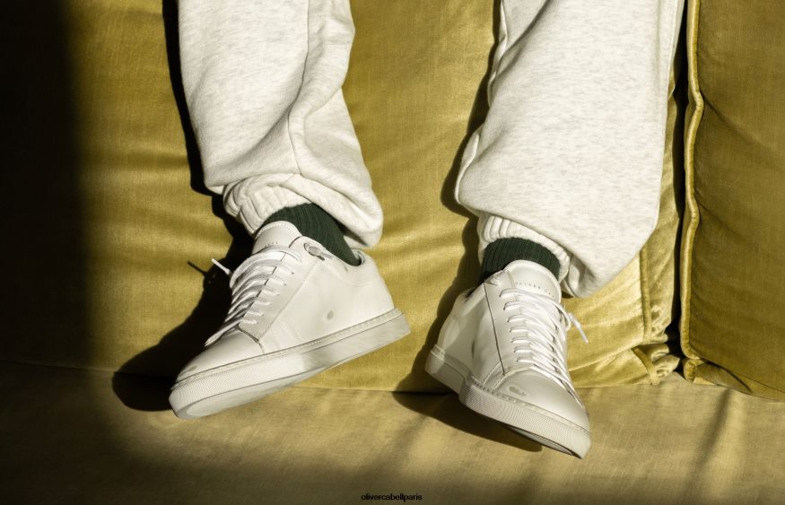 Hommes faible 1 3 mur blanc chaussure Oliver Cabell 4JNHLR35