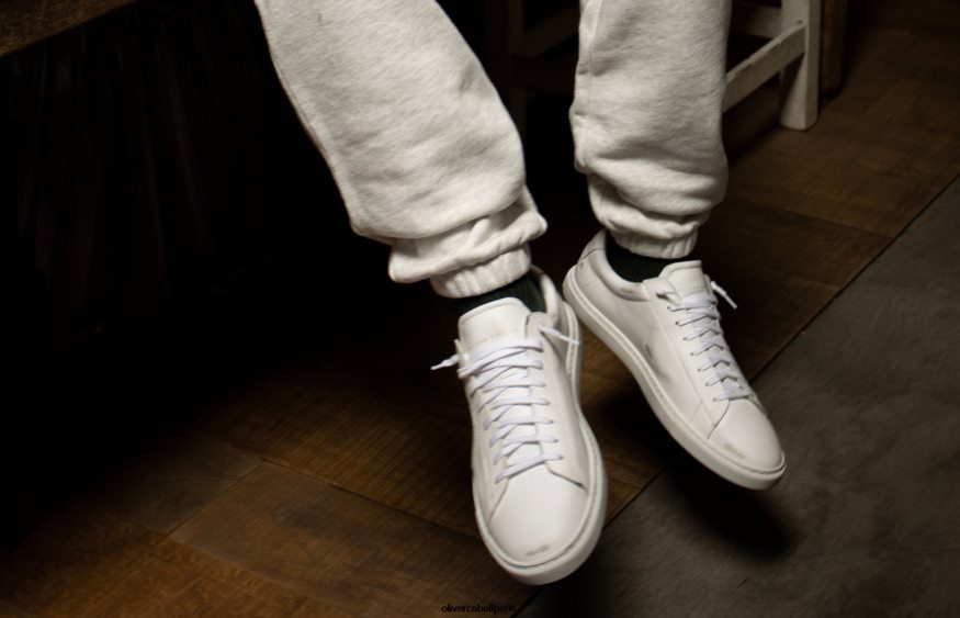 Hommes faible 1 3 mur blanc chaussure Oliver Cabell 4JNHLR35