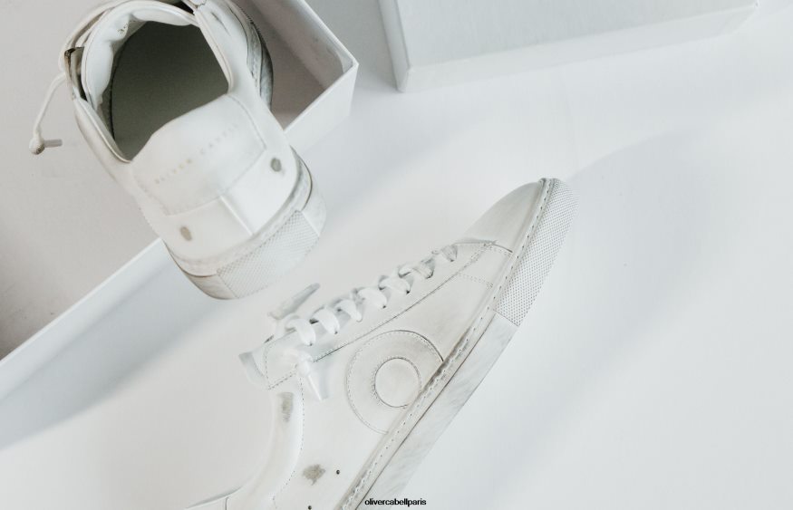 Hommes faible 1 3 mur blanc chaussure Oliver Cabell 4JNHLR35