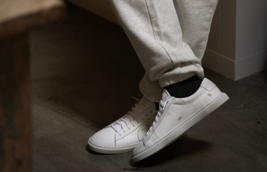 Hommes faible 1 3 mur blanc chaussure Oliver Cabell 4JNHLR35