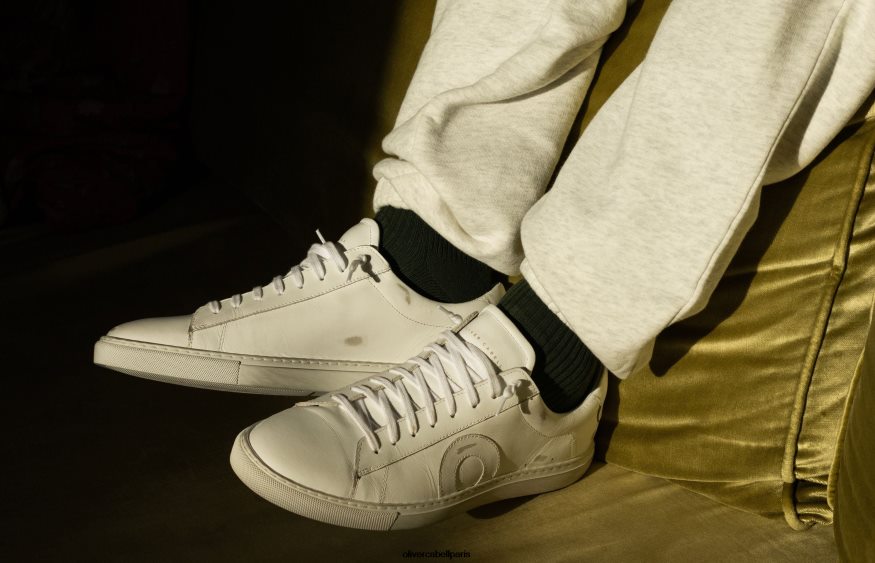 Hommes faible 1 3 mur blanc chaussure Oliver Cabell 4JNHLR35