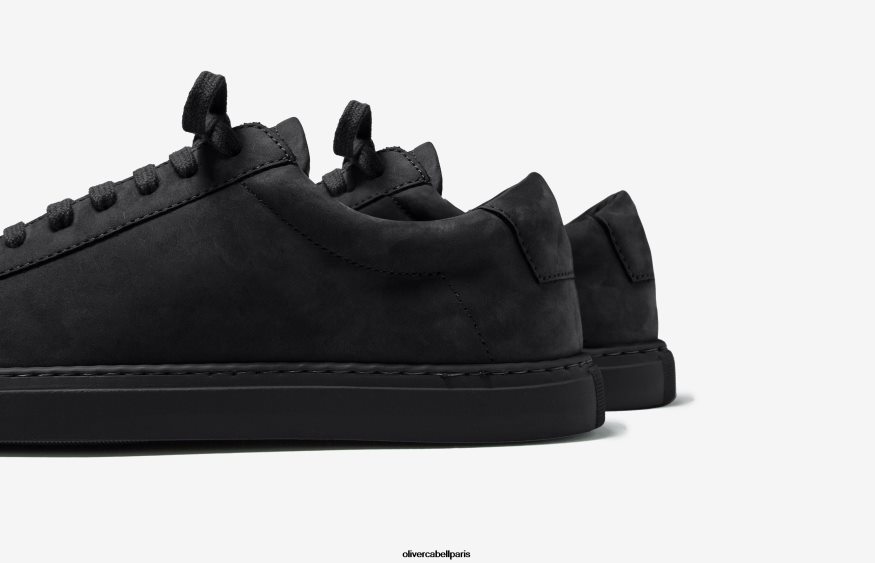 Hommes faible 1 3 nubuck noir chaussure Oliver Cabell 4JNHLR48