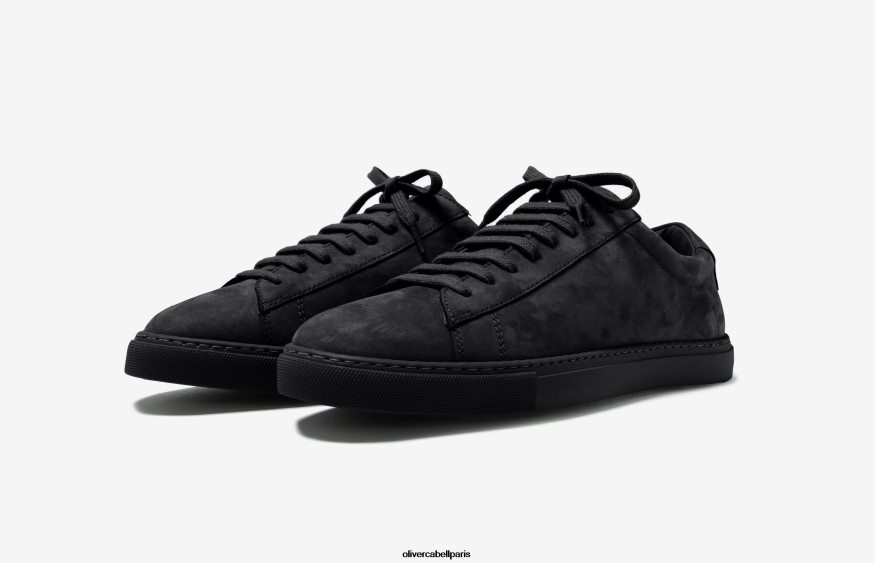 Hommes faible 1 3 nubuck noir chaussure Oliver Cabell 4JNHLR48