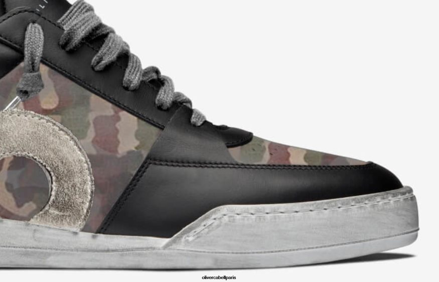 Hommes tribunal camouflage chaussure Oliver Cabell 4JNHLR102