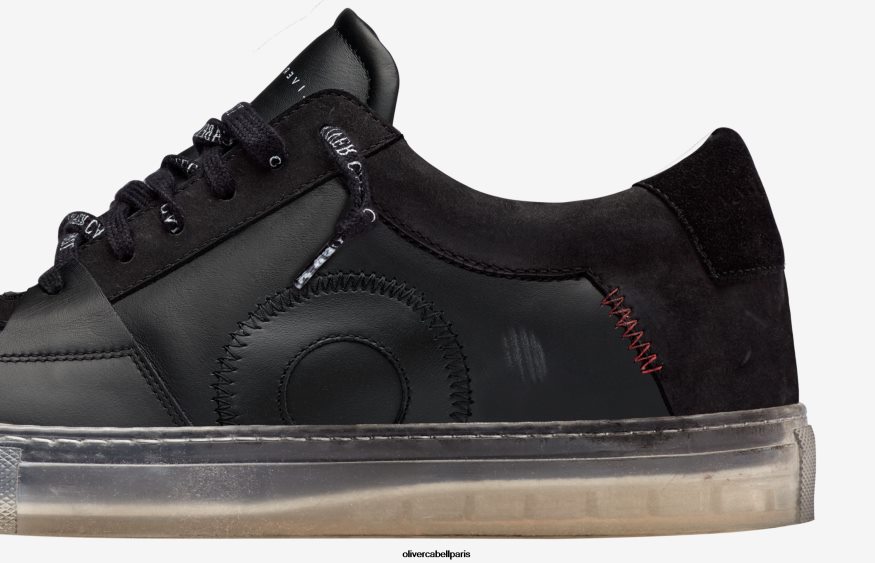 Hommes tribunal fantôme noir chaussure Oliver Cabell 4JNHLR110