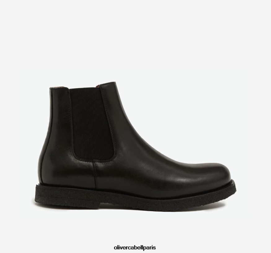 Hommes botte chelsea Cuir noir chaussure Oliver Cabell 4JNHLR183