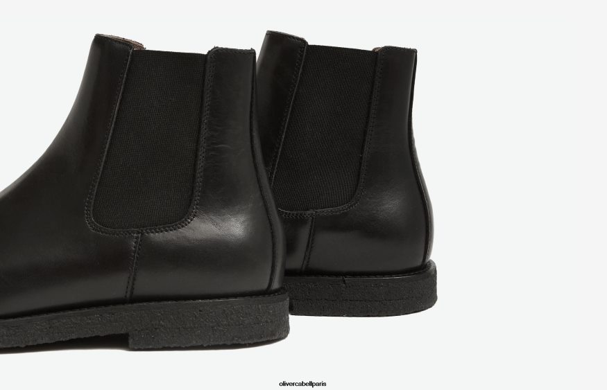 Hommes botte chelsea Cuir noir chaussure Oliver Cabell 4JNHLR183