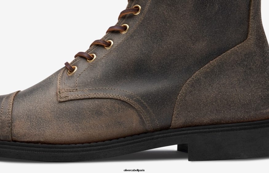 Hommes qn 1 wasabi ciré chaussure Oliver Cabell 4JNHLR171