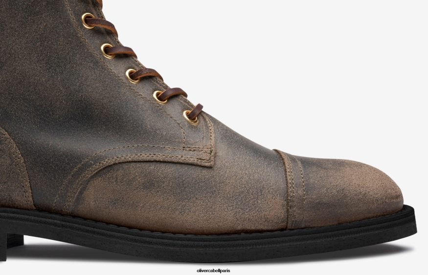 Hommes qn 1 wasabi ciré chaussure Oliver Cabell 4JNHLR171