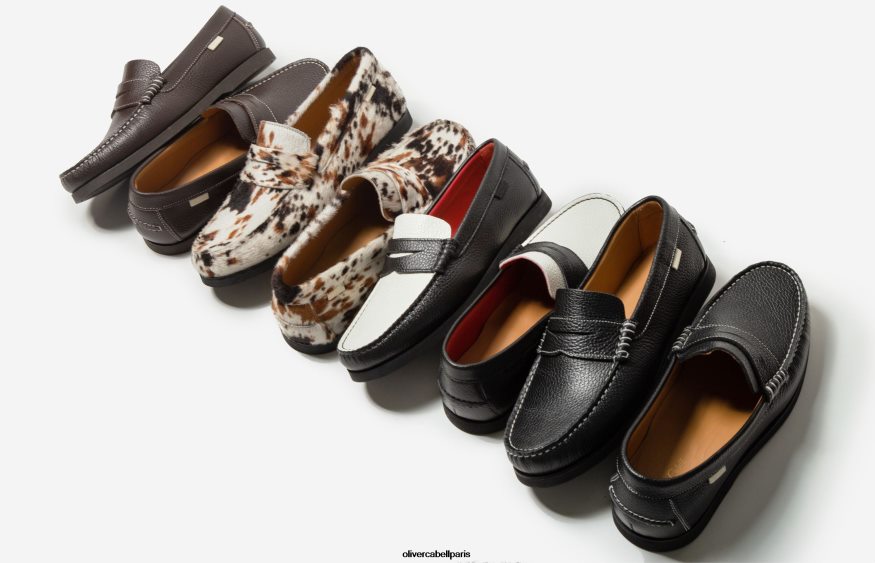 Hommes mocassin penny chocolat chaussure Oliver Cabell 4JNHLR90