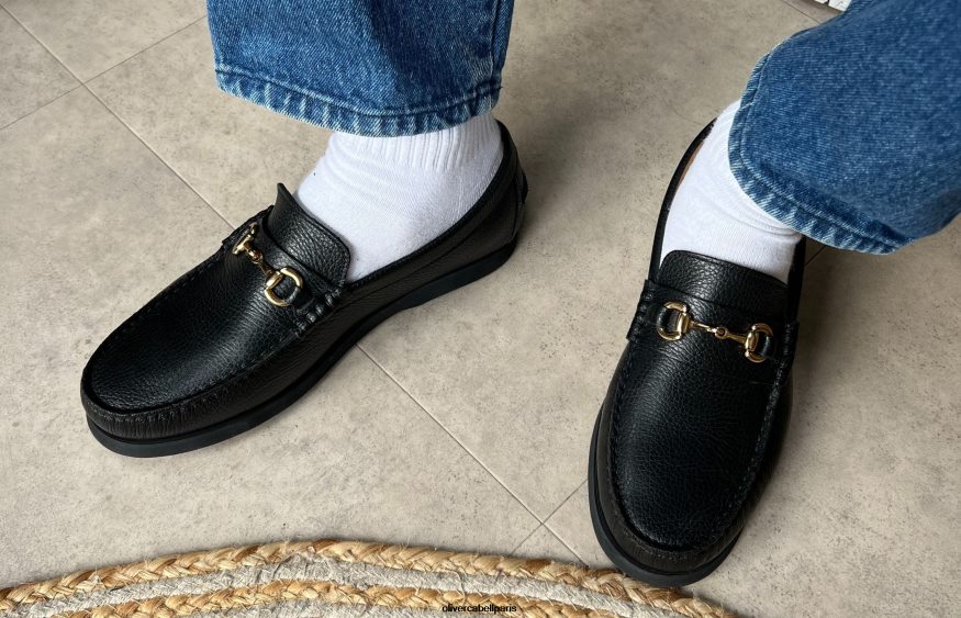 Hommes mocassin penny hb noir chaussure Oliver Cabell 4JNHLR103