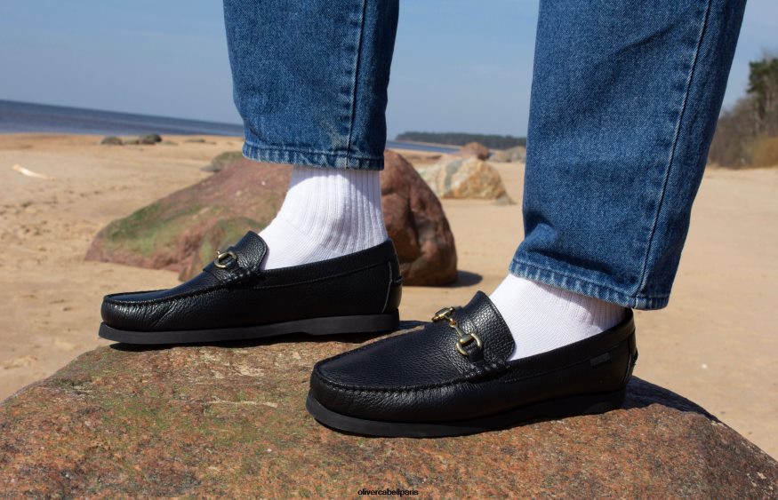 Hommes mocassin penny hb noir chaussure Oliver Cabell 4JNHLR103