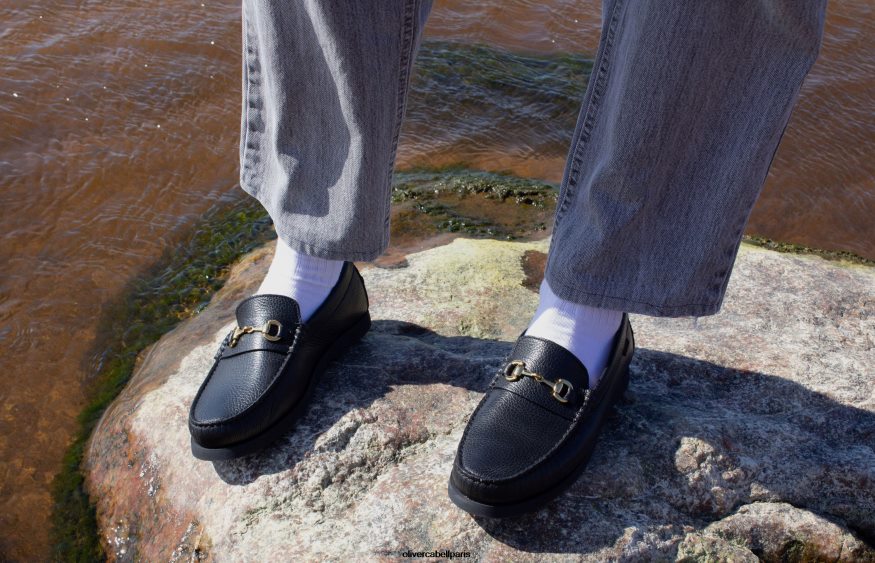 Hommes mocassin penny hb noir chaussure Oliver Cabell 4JNHLR103