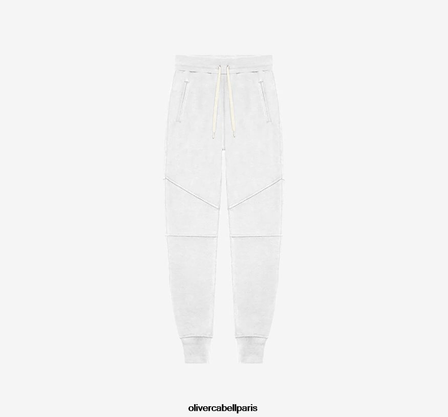 Hommes pantalon de survêtement en tremble gris chiné vêtements Oliver Cabell 4JNHLR256