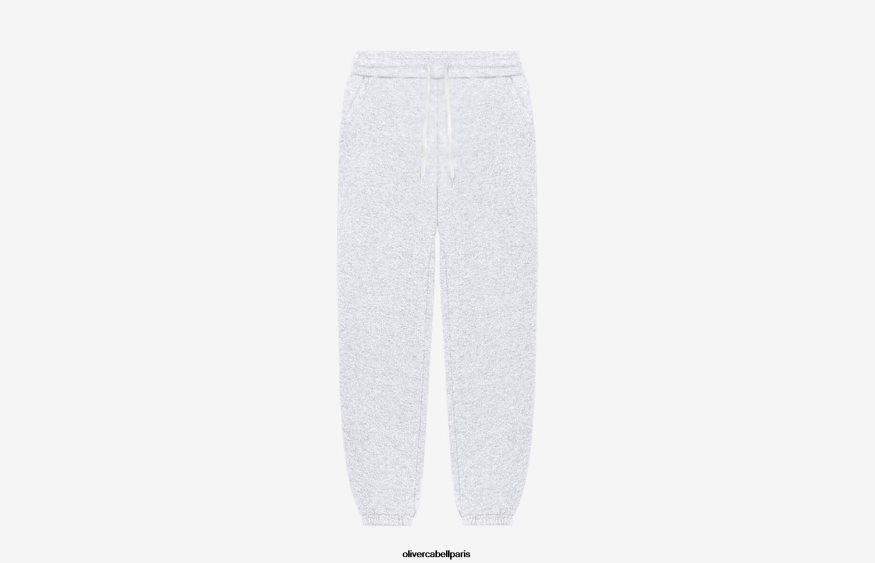 Hommes pantalon de survêtement studio gris chiné vêtements Oliver Cabell 4JNHLR260