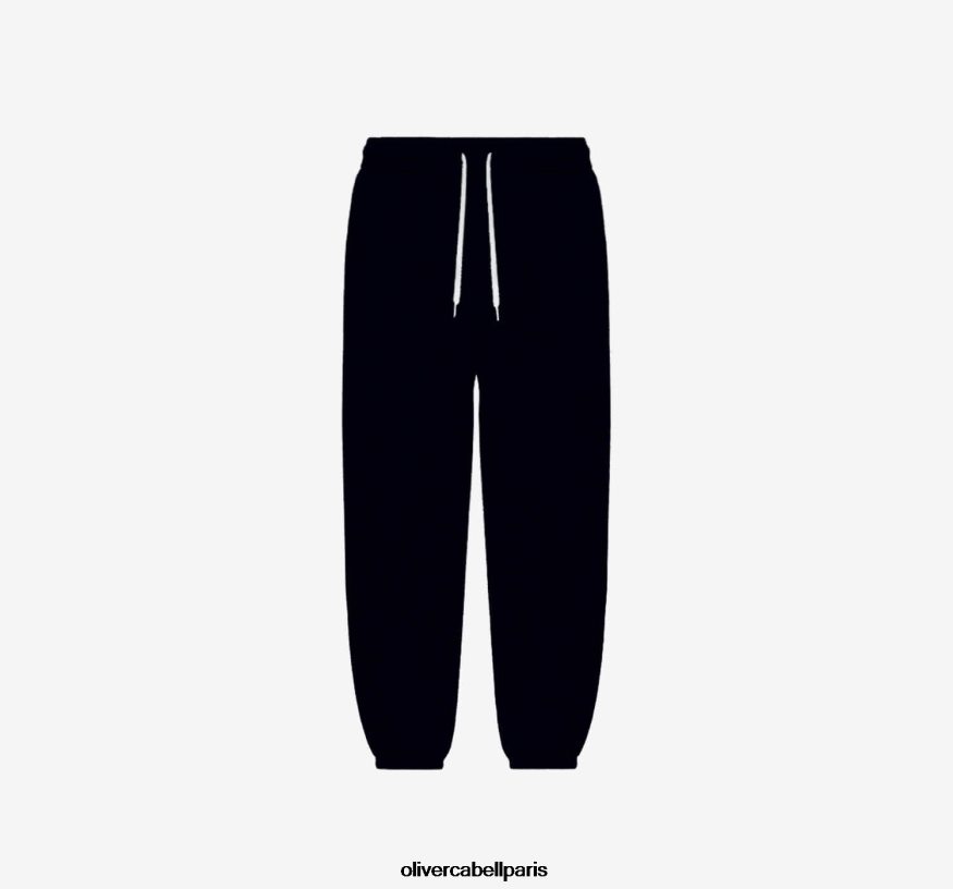 Hommes pantalon de survêtement studio noir vêtements Oliver Cabell 4JNHLR261