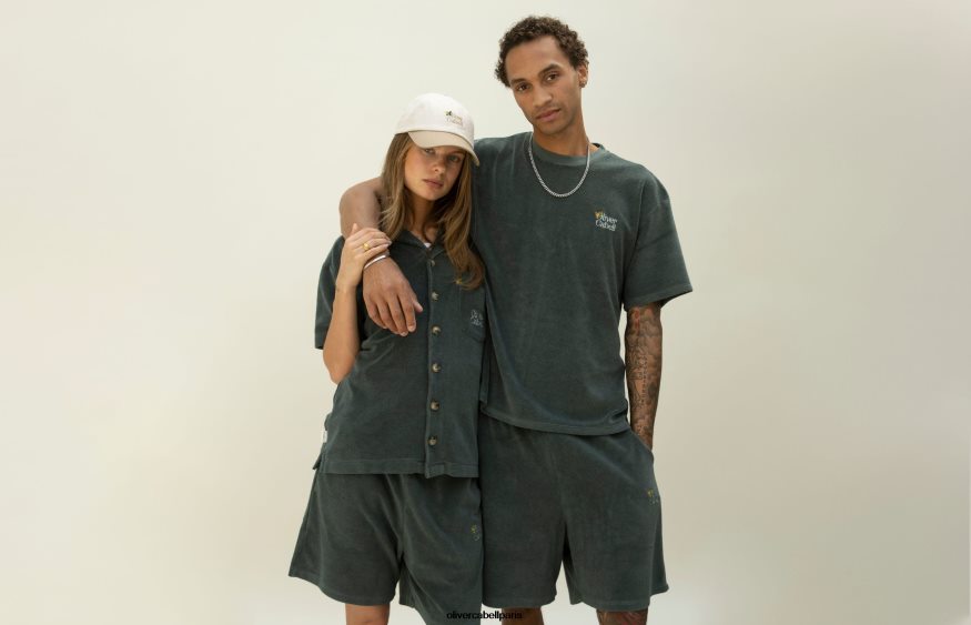 Hommes t-shirt éponge la capsule Yosémite vêtements Oliver Cabell 4JNHLR239